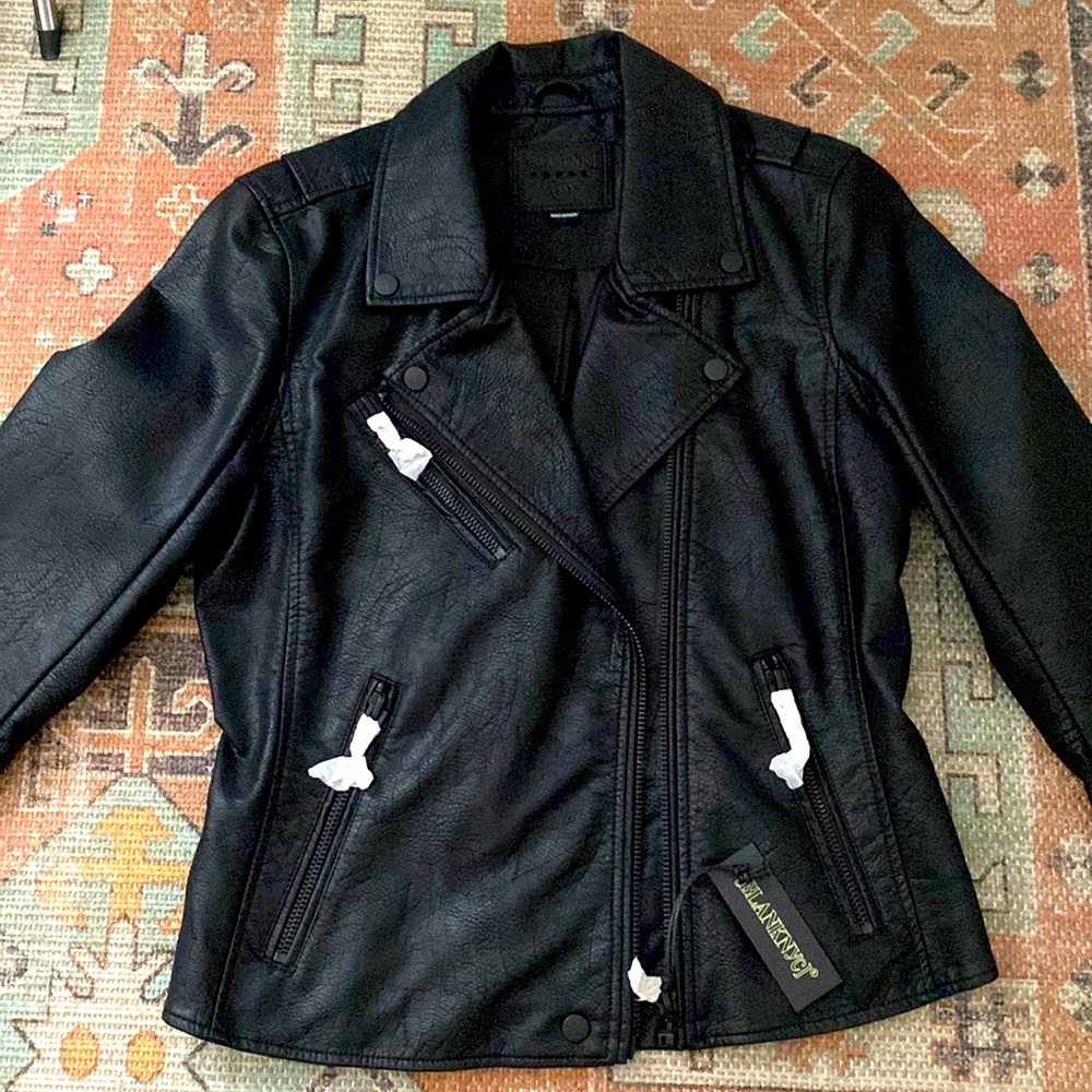 Never been worn BlankNYC faux leather jacket